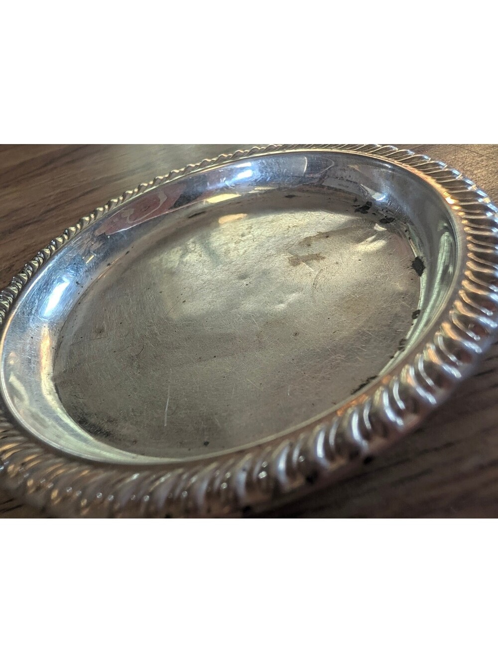 Vintage Sterling Silver Decorative Dish
